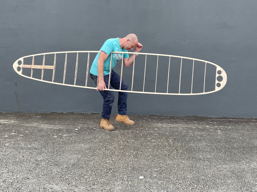 Anatomy of a wooden surfboard Wooden Surfboard from Bywater Surf