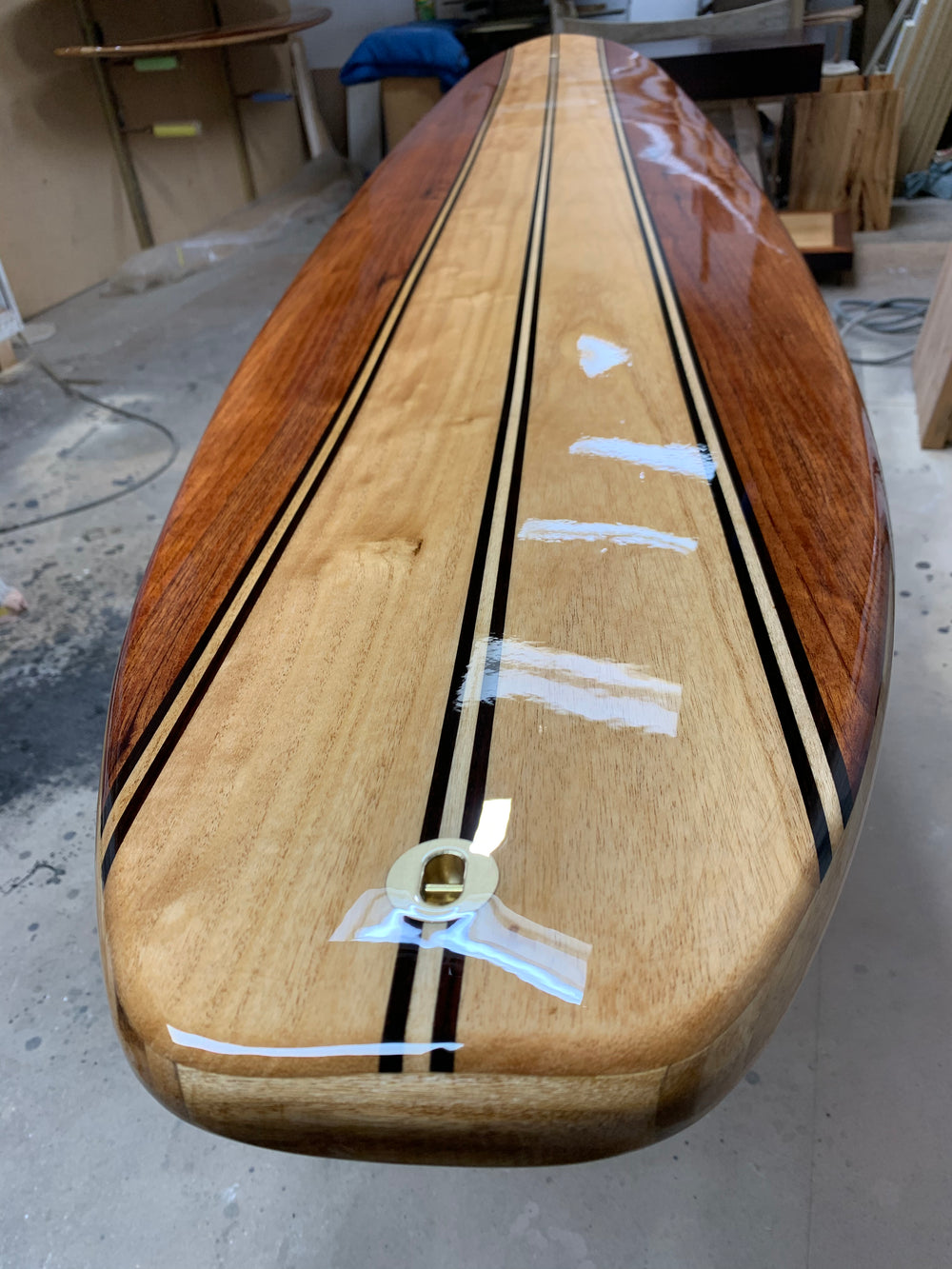 Surf Coating The Art of Resin Coating – Wooden Surfboard from Bywater Surf