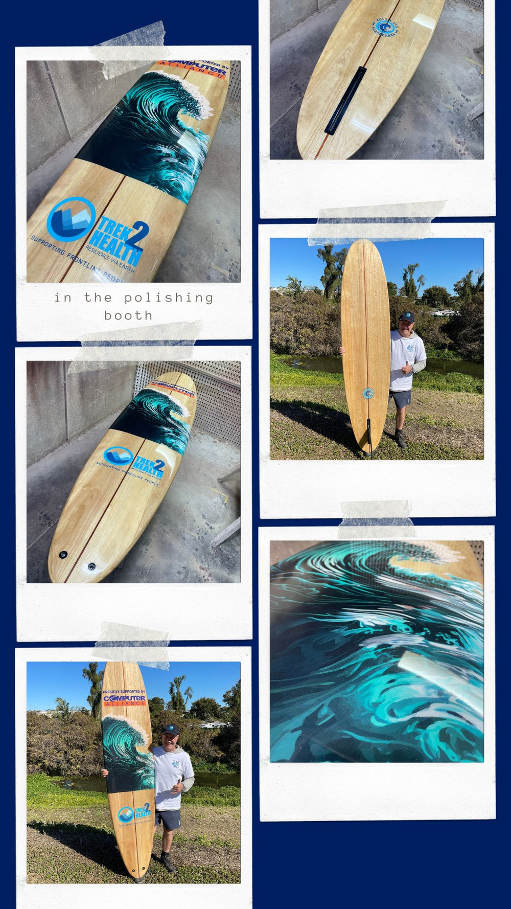 Surf Coating Custom Resin Coating – Wooden Surfboard from Bywater Surf